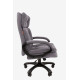 Офисное кресло Chairman 442 Россия ткань T-53 серый (черный пластик)