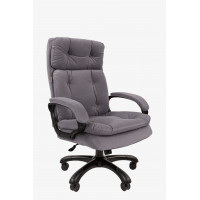 Офисное кресло Chairman 442 Россия ткань T-53 серый (черный пластик)