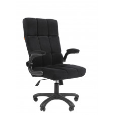 Кресло Chairman Home 444 Россия ткань Т-84 черный