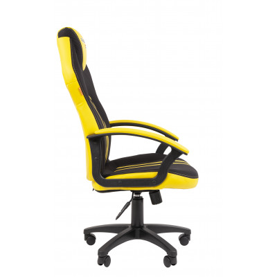 Офисное кресло Chairman game 26 Россия черн.желтый New