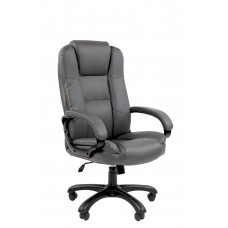 Офисное кресло Chairman 600 Россия экопремиум серый