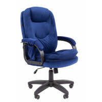 Кресло Chairman Home 668 Россия ткань Т-82 синий MSG LT
