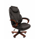 Офисное кресло Chairman 406 Россия экопремиум черное N