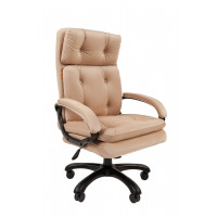 Офисное кресло Chairman 442 Россия ткань T-6 бежевый (черный пластик)