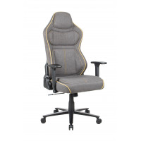 Офисное кресло Chairman CH31 темно серый с желтым кантом