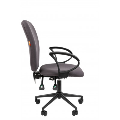 Офисное кресло Chairman 9801 Россия ткань Т13 серый Black