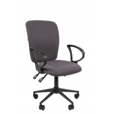 Офисное кресло Chairman 9801 Россия ткань Т13 серый Black