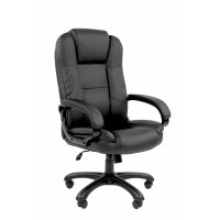 Офисное кресло Chairman 600 Россия экопремиум черный