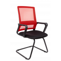 Офисное кресло Chairman 606V Россия TW-69 красный