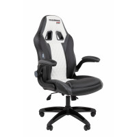 Офисное кресло Chairman Game 15 Россия экокожа черный/серый/белый