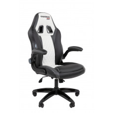 Офисное кресло Chairman Game 15 Россия экокожа черный/серый/белый