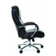 Офисное кресло Chairman 402 Россия нат.кожа/экокожа черная