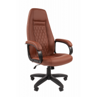Офисное кресло Chairman 950 LT Россия экопремиум коричневый