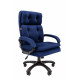 Офисное кресло Chairman 442 Россия ткань T-82 синий (черный пластик)