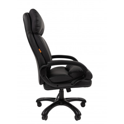 Офисное кресло Chairman 505 экопремиум черный (черный пластик)