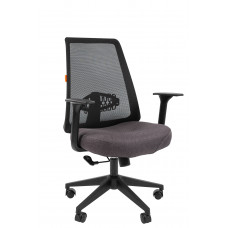 Офисное кресло Chairman 535 Россия LT ткань черный/серый