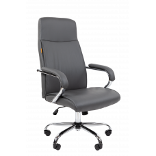 Офисное кресло Chairman CH425 экокожа, серый
