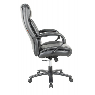 Офисное кресло Chairman CH400 рециклированная кожа, черный
