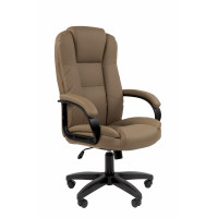 Офисное кресло Chairman 600LT Россия чер.пласт экопремиум бежевый