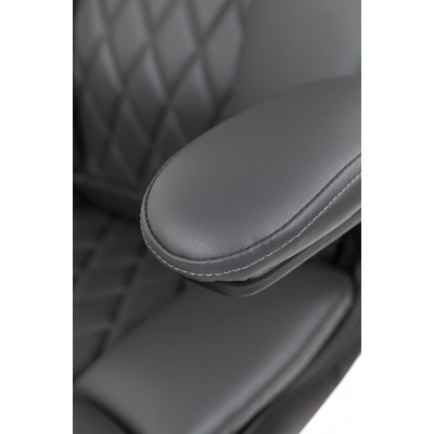 Офисное кресло Chairman 533 Россия экокожа серый