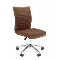 Офисное кресло Chairman 033 Россия ткань велюр T-14 коричневый