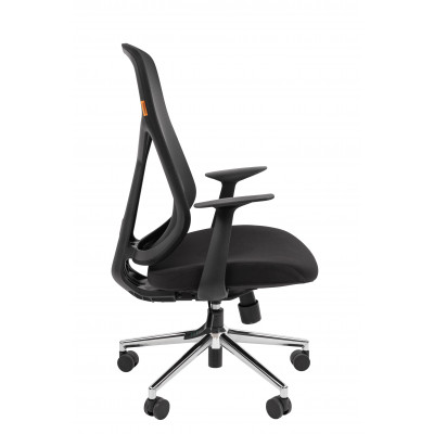 Офисное кресло Chairman CH588 черный пластик, черный СС