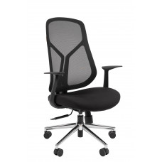 Офисное кресло Chairman CH588 черный пластик, черный СС