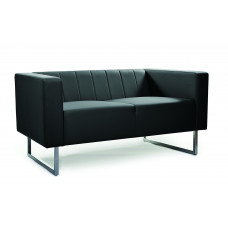 Диван двухместный Chairman ВЕНТА 1440х750х680 к/з Euroline 9100