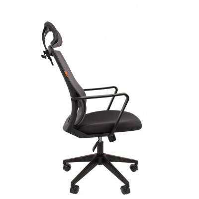 Офисное кресло Chairman 545 Россия ткань серый