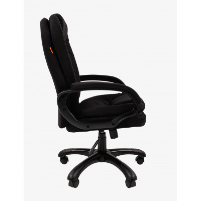 Кресло Chairman Home 668 Россия ткань Т-84 черный (черный пластик)