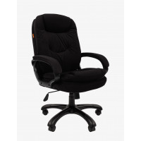 Кресло Chairman Home 668 Россия ткань Т-84 черный (черный пластик)