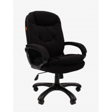 Кресло Chairman Home 668 Россия ткань Т-84 черный (черный пластик)
