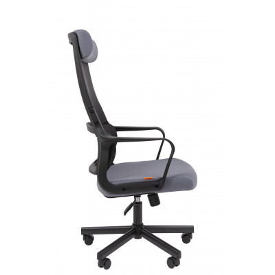 Офисное кресло Chairman 590 Россия черный/серый