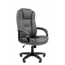 Офисное кресло Chairman 600LT Россия чер.пласт экопремиум серый