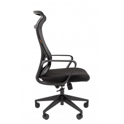 Офисное кресло Chairman CH577 черный пластик, черный