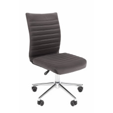 Офисное кресло Chairman 033 Россия ткань велюр T-55 серый