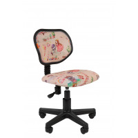 Кресло Chairman Kids 106 Россия ткань принцессы (чер)