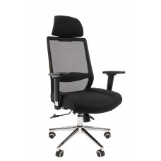 Офисное кресло Chairman 555 Россия LUX TW черный