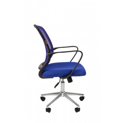 Офисное кресло Chairman    698    Россия     TW-05 синий хром new