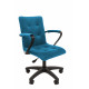 Офисное кресло Chairman 030 Россия ткань Т-75 бирюзовый, пластик