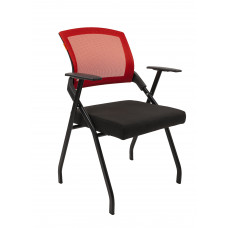 Офисное кресло Chairman NEXX Россия черный/красный N