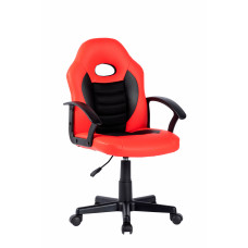 Офисное кресло Chairman CH111 экокожа, красно-черный