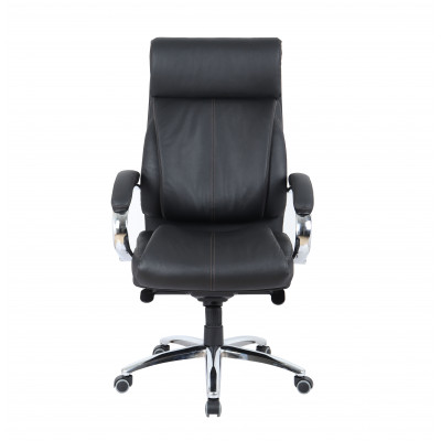 Офисное кресло Chairman CH423 кожа, черный