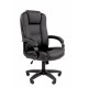 Офисное кресло Chairman 600LT Россия чер.пласт экопремиум черный