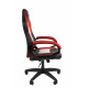 Офисное кресло Chairman Game 16 Россия экокожа черный/красный/белый