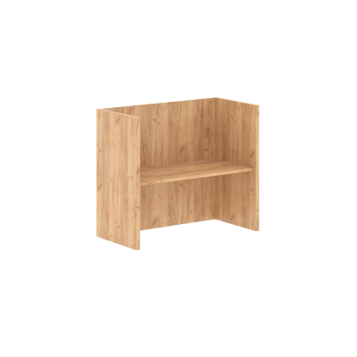 Стеллаж (без верха и низа) B 410 Дуб Бофорд