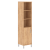 Шкаф-колонка высокая с глухой малой дверью B 431.2L Дуб Бофорд