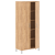 Шкаф высокий с замком в глухих дверях B 430.7(RZ) Дуб Бофорд