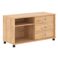 Тумба мобильная B 202 Дуб Бофорд