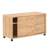 Тумба мобильная со слайд-дверью B 202.1 Дуб Бофорд